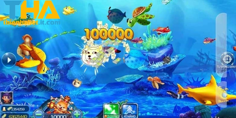 Những ưu điểm nổi bật khi chơi bắn cá THIENHABET